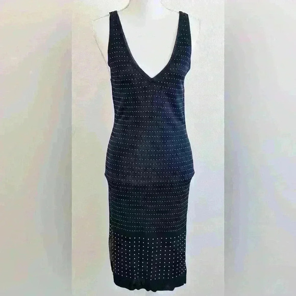 Rag & Bone Navy Speckled Dress Size Small - Picture 4 of 11